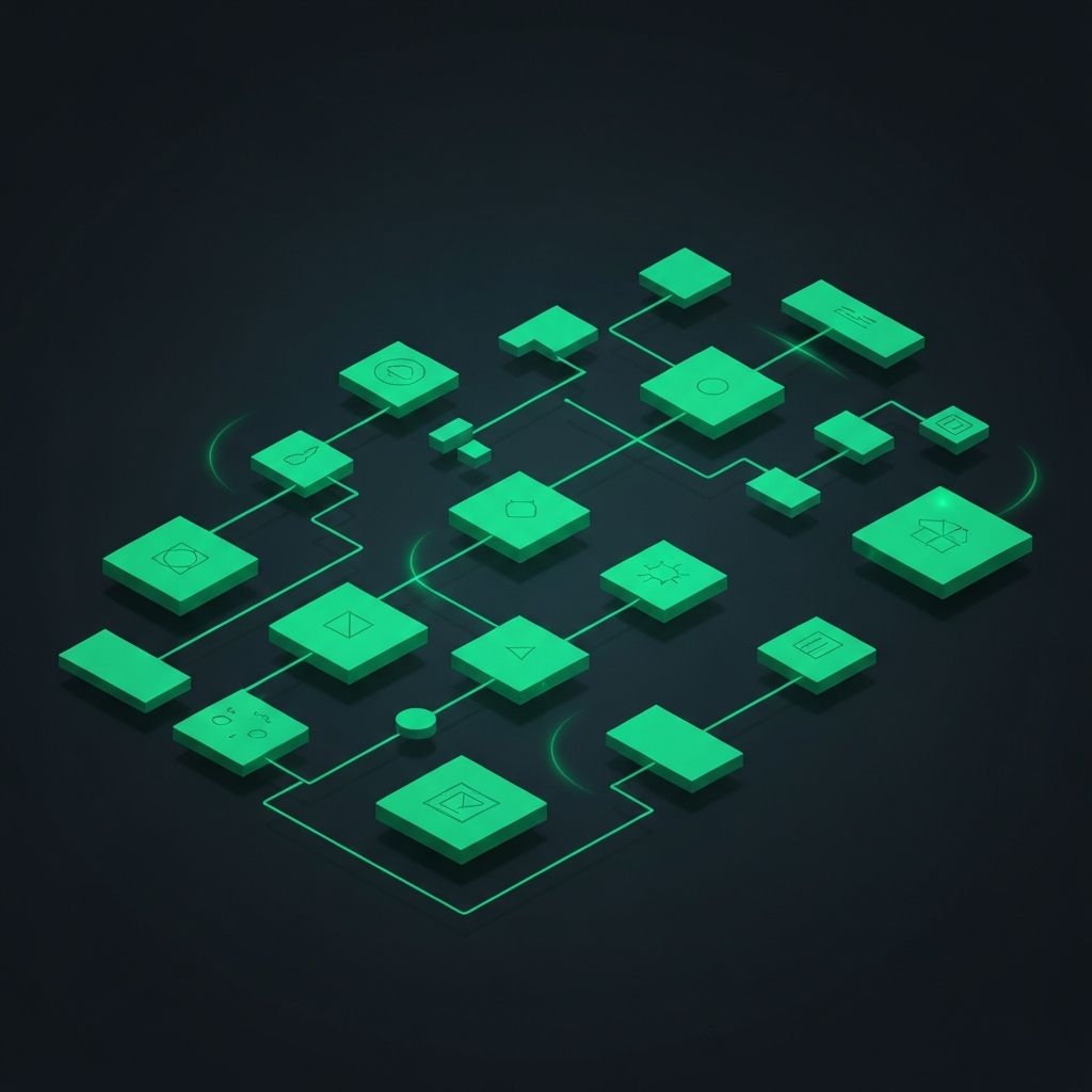 AI automation workflow visualisation